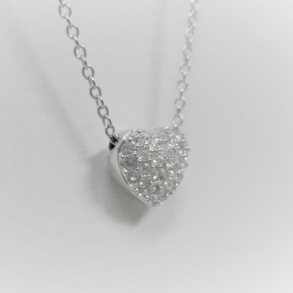 Swarovski Jewelry - Authentic Swarovski Reversible Heart Necklace